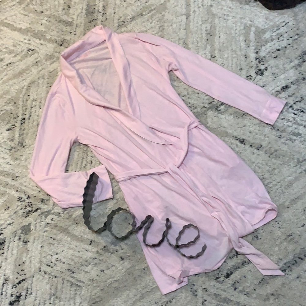 Victoria’s Secret pink robe